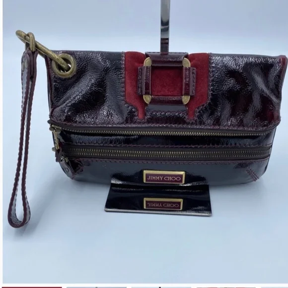 Jimmy Choo Folded Clutch - Picture 3 of 6